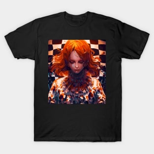 Anime girl chess master T-Shirt